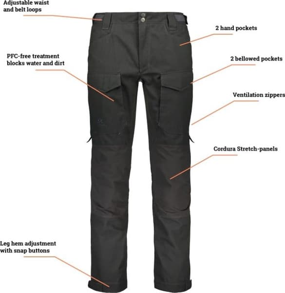 M's Ranger Cordura Pant Shadow Grey, view: 2