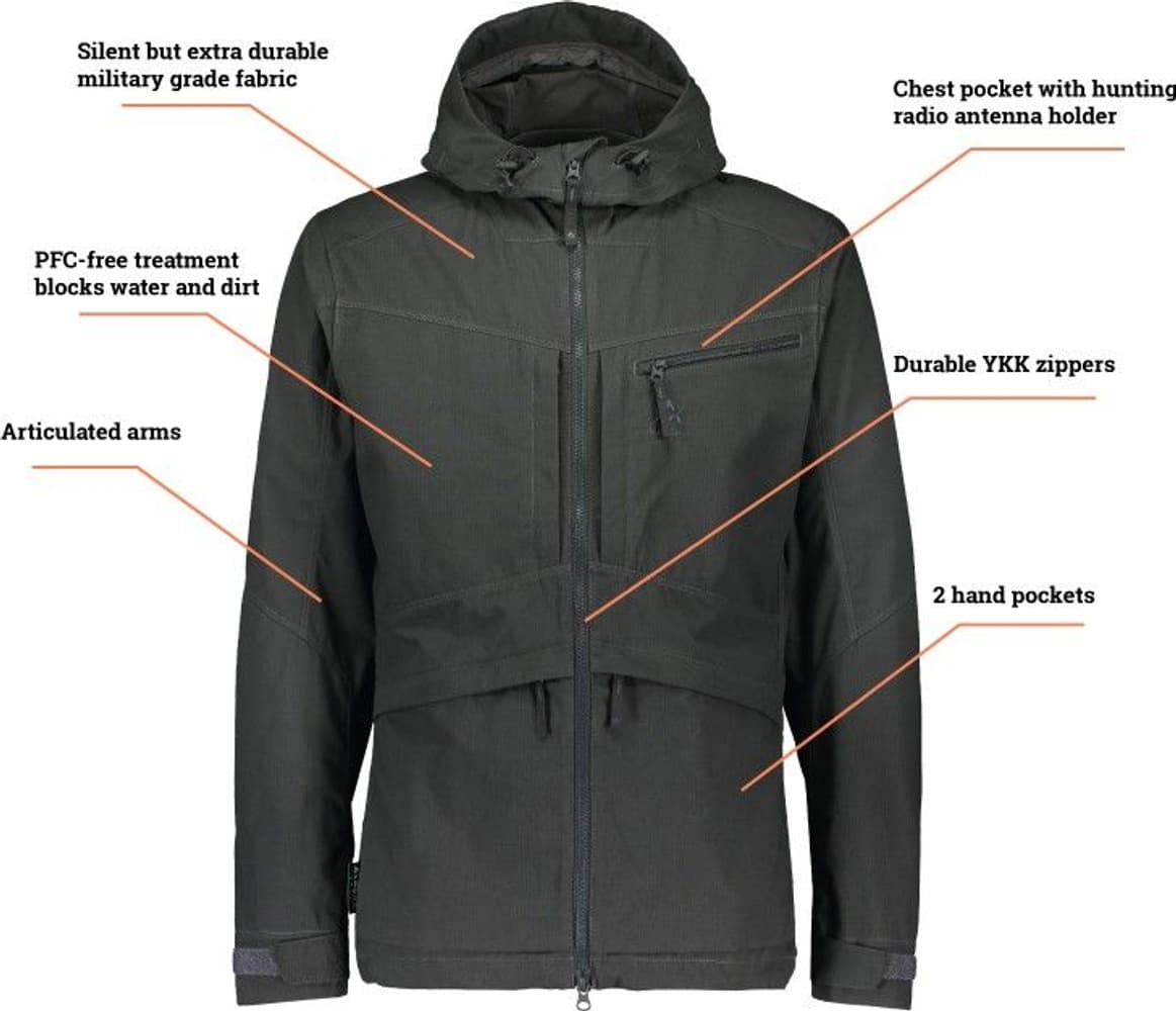 M's Ranger Jacket Shadow Shadow Grey, view: 6