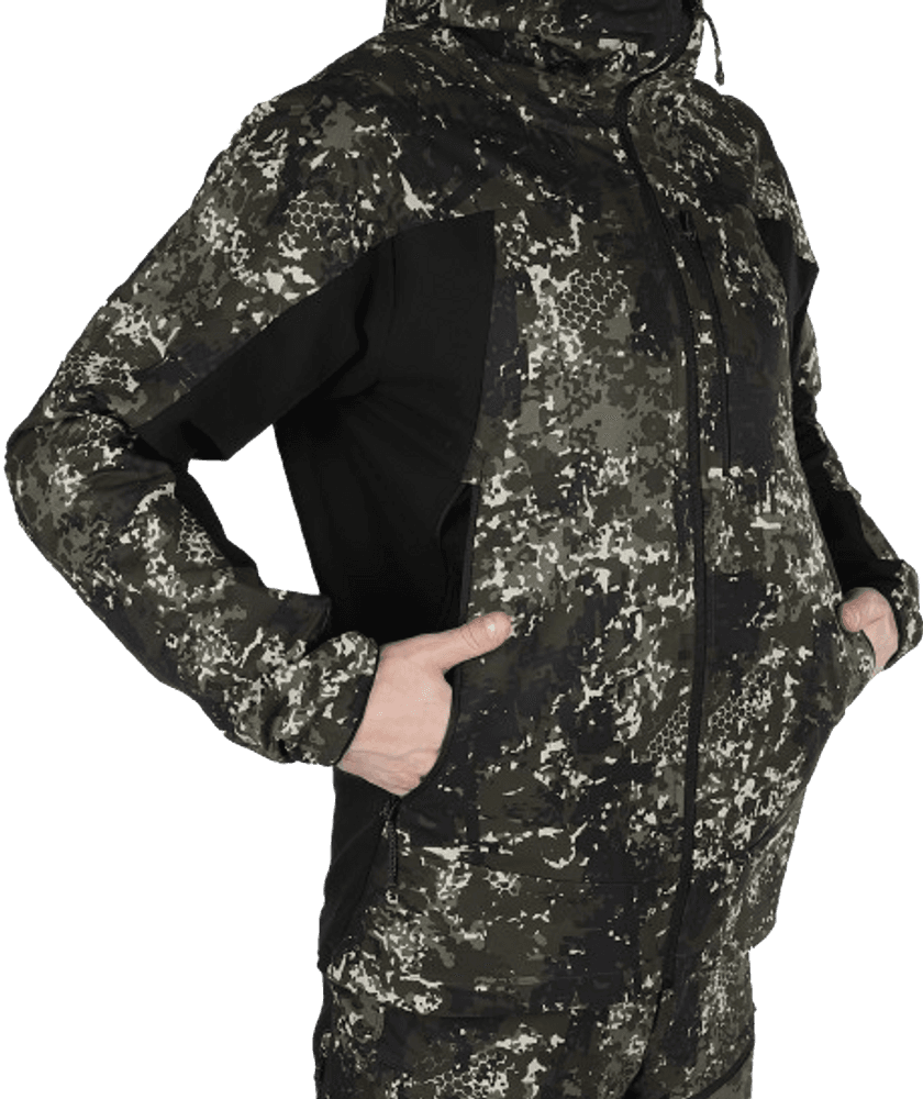 M's Chaser Stretch Jacket BlindTech Forest Camo, view: 2