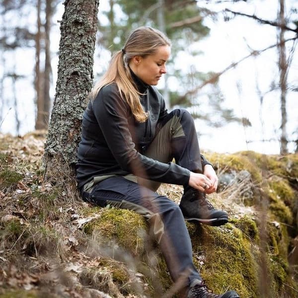 W's Trekking Lite Pro Pant Dark Olive / Grey, view: 3