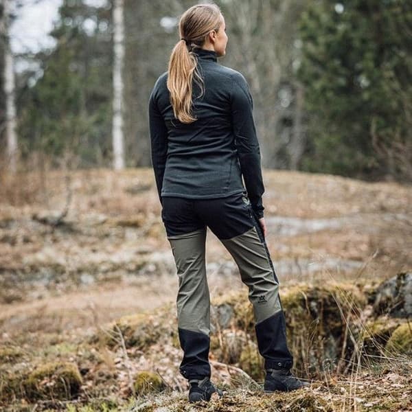 W's Trekking Lite Pro Pant Dark Olive / Grey, view: 2