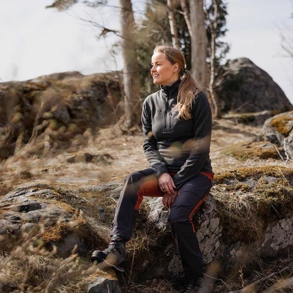 W's Trekking Lite Pro Pant Orange / Grey, view: 3