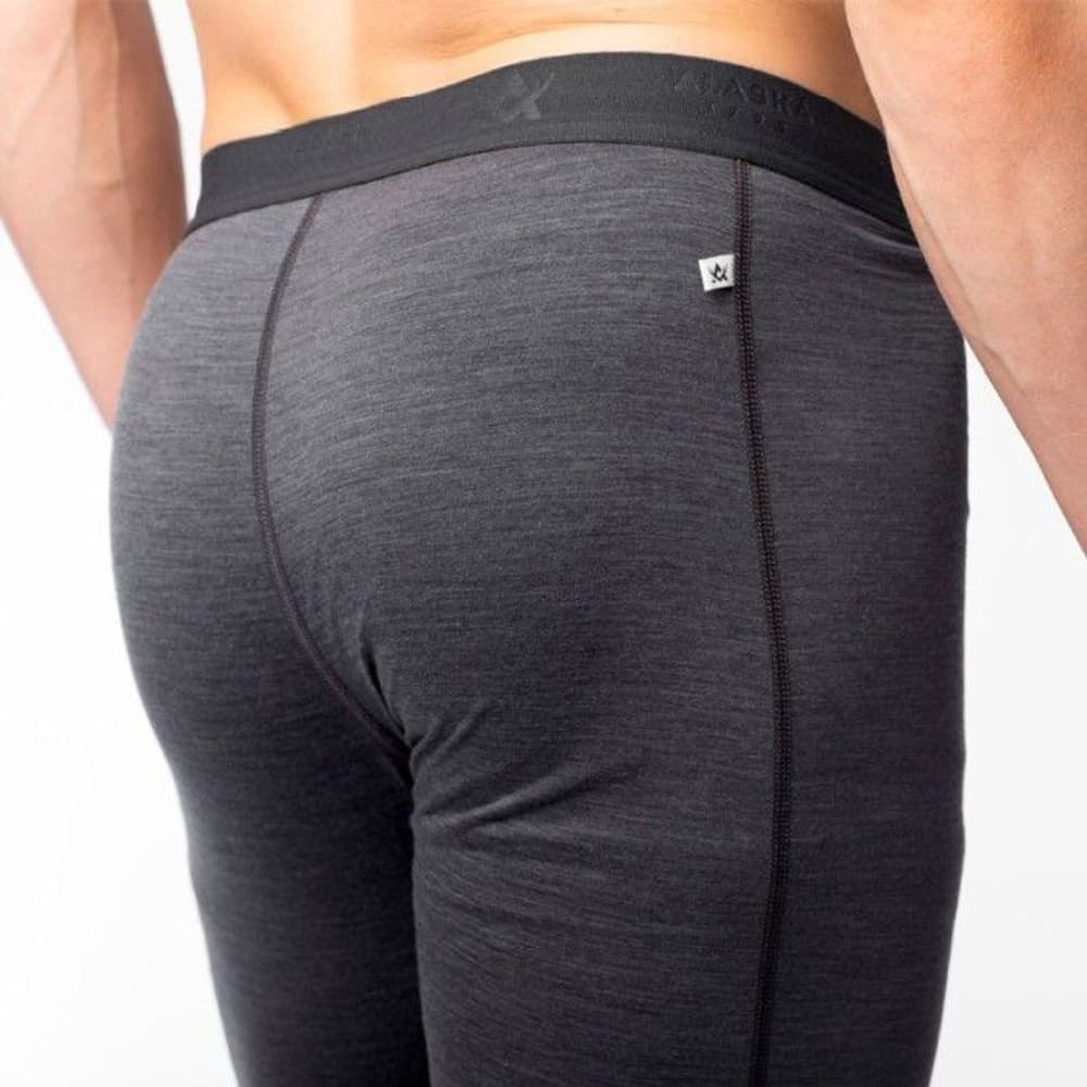 M's Merino Base Layer Bottom Dark Grey, view: 3
