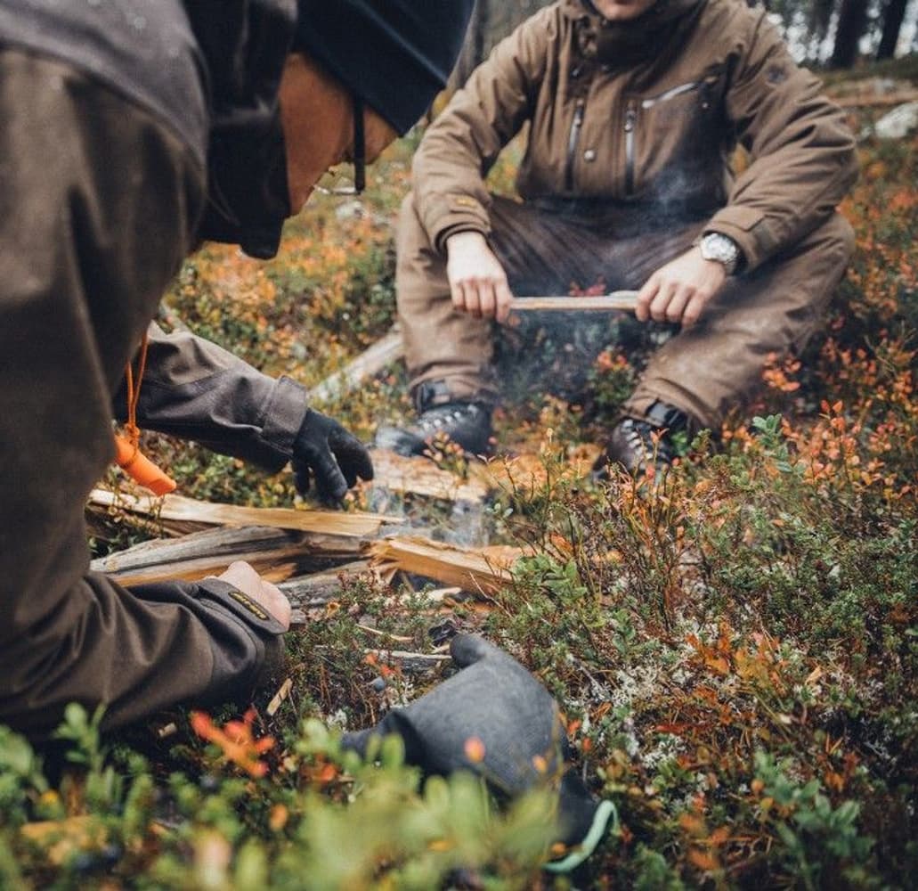 Tundra Padded Hunting Jacket Forest Brown, view: 4