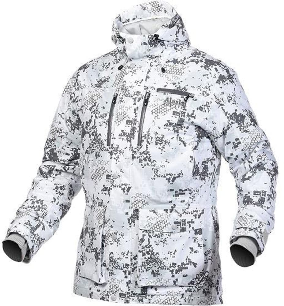 Tundra Padded Hunting Jacket Snow Camo, view: 0