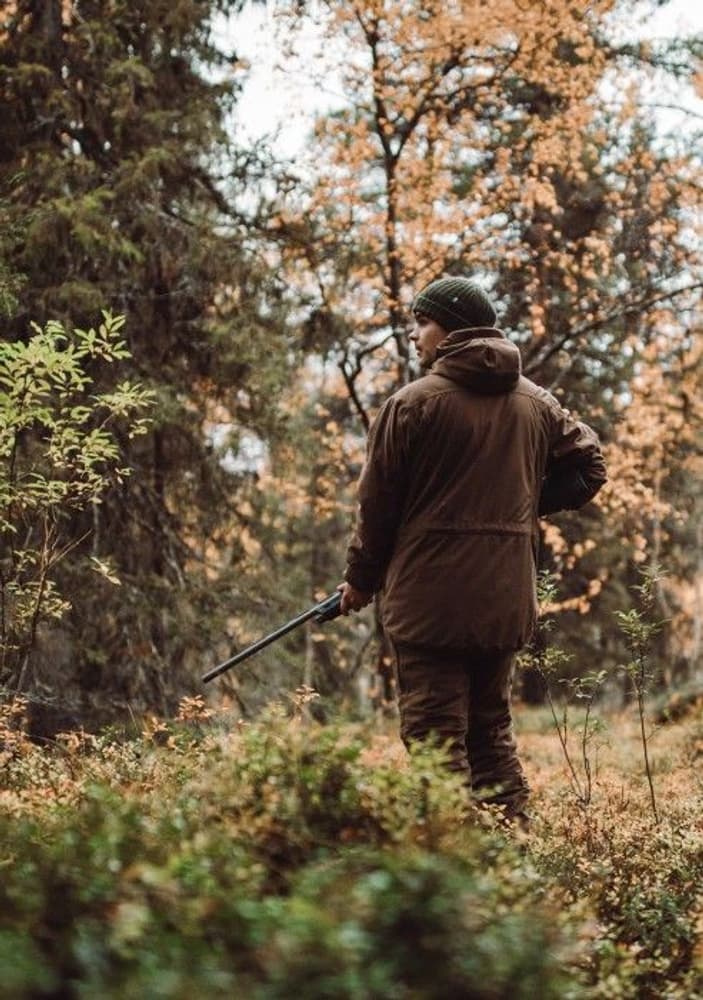 Tundra Padded Hunting Jacket Forest Brown, view: 2