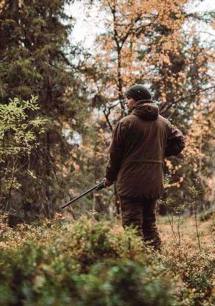 Tundra Padded Hunting Jacket Forest Brown, view: 2