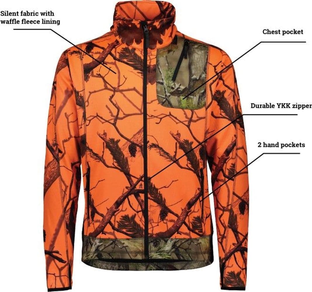 M's Juneau Powerfleece Jacket Blaze 3D/BlindMax HD, view: 5