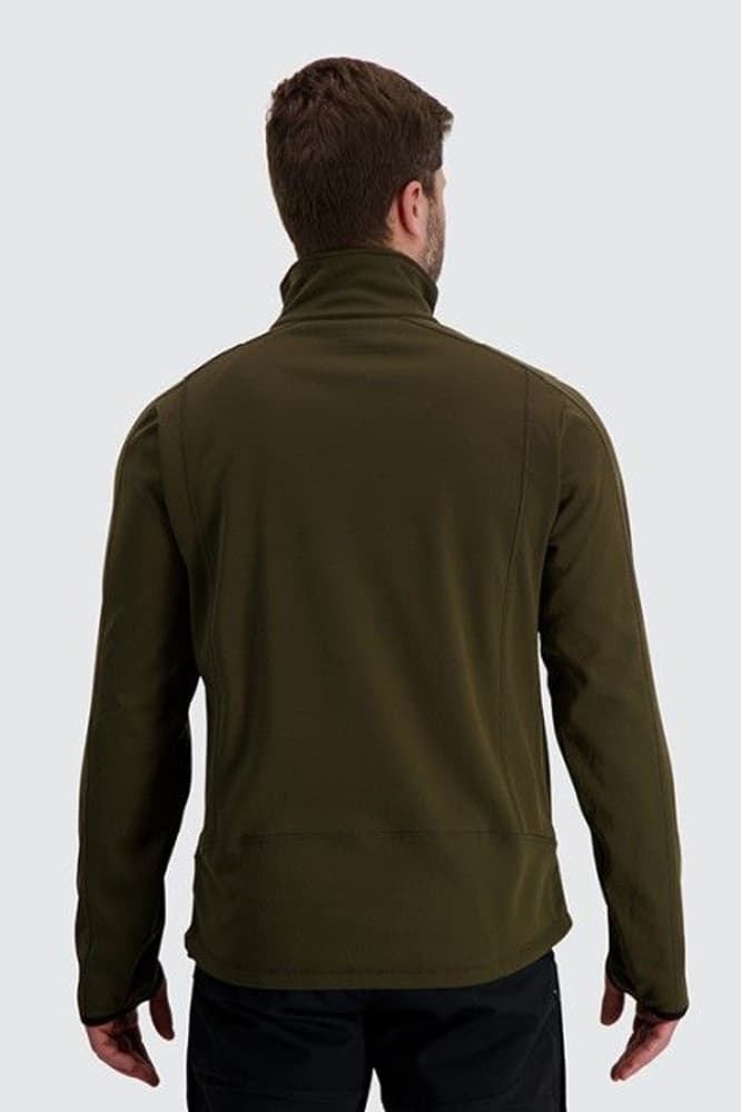 M's Juneau Powerfleece Jacket Moss Brown, view: 2