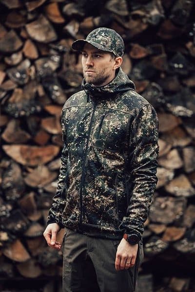 M's Sniper Powerfleece Hoodie BlindTech Invisible, view: 6