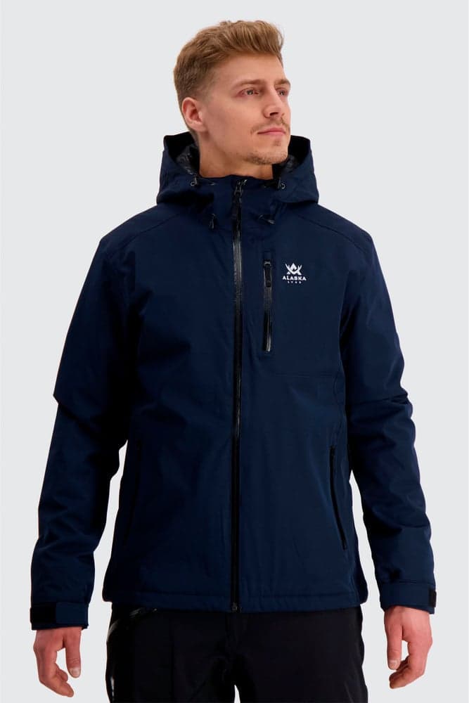Seward Waterproof Padded Jacket Dark Blue, view: 2