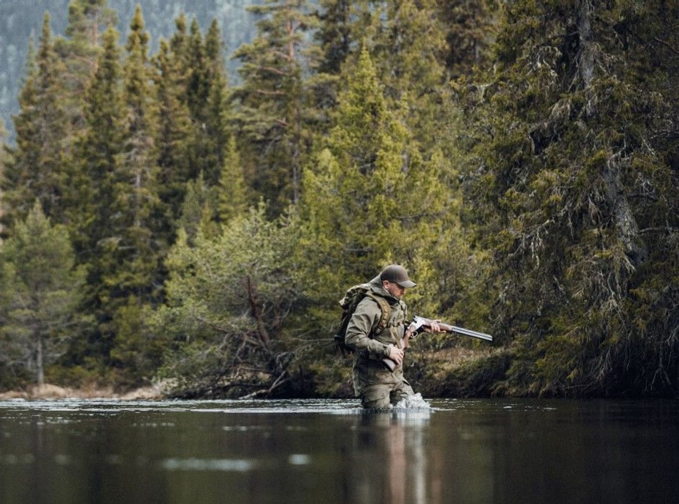 M's Performance 3-layer APS Jacket Hunting Green, view: 6