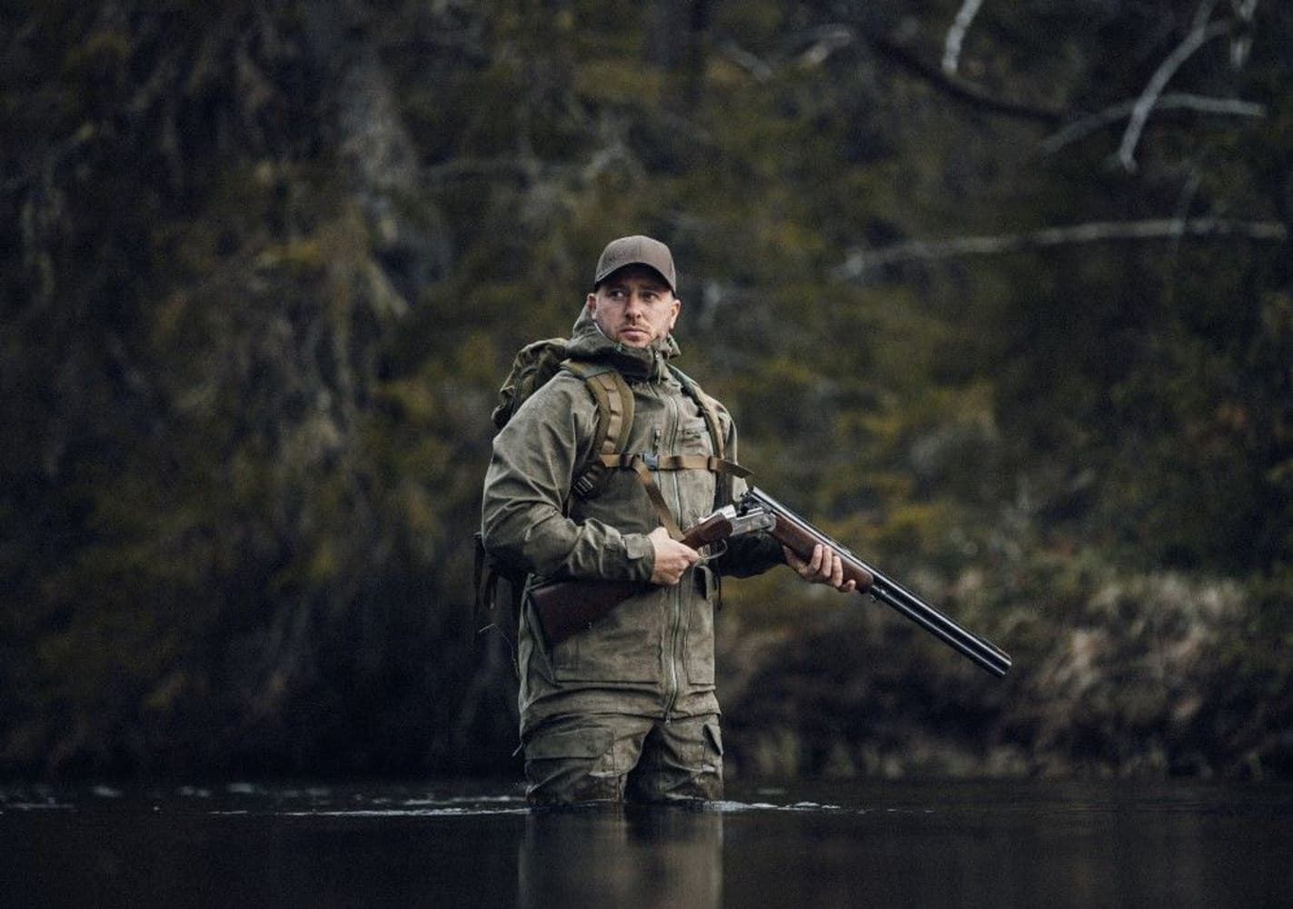 M's Performance 3-layer APS Jacket Hunting Green, view: 5