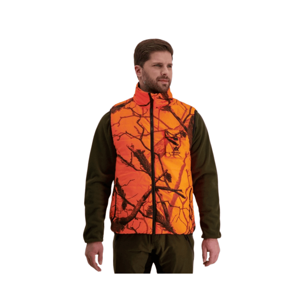 M's Tundra Reversible Padded Vest Blaze 3D/BlindMax HD, view: 2