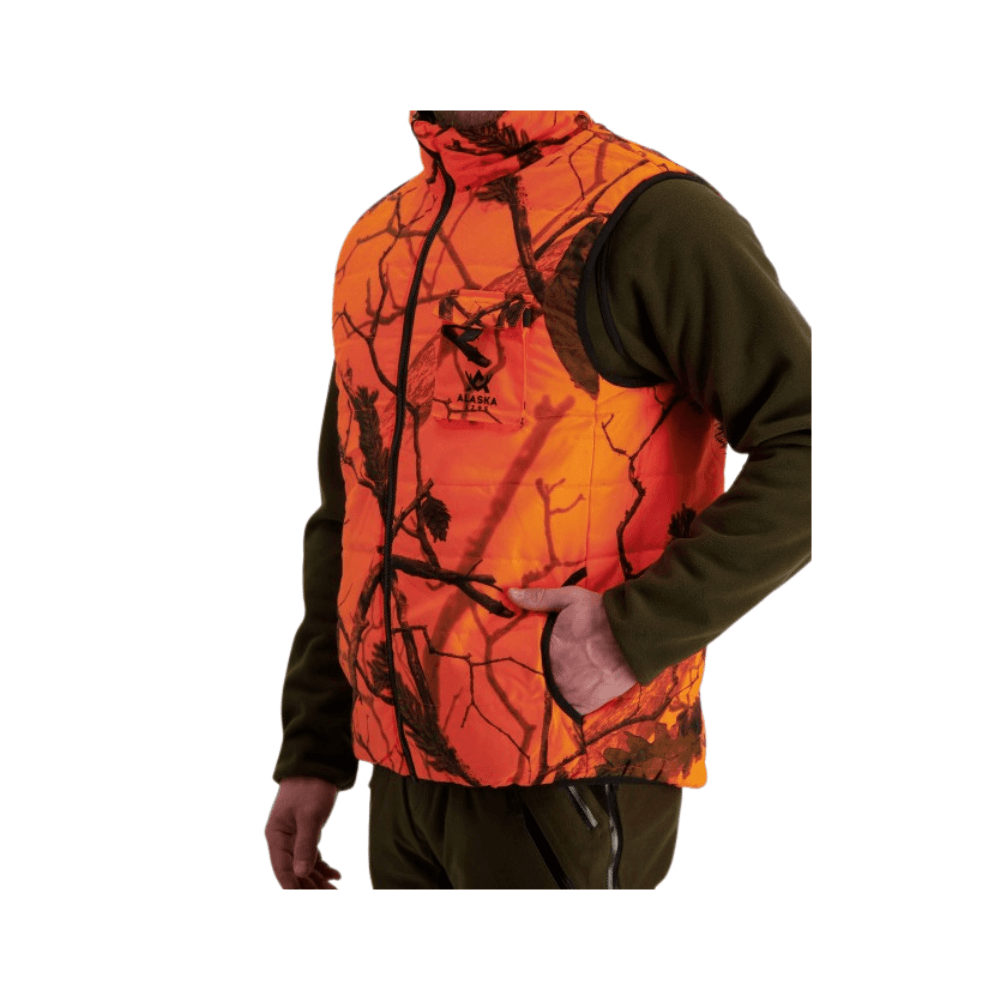 M's Tundra Reversible Padded Vest Blaze 3D/BlindMax HD, view: 3