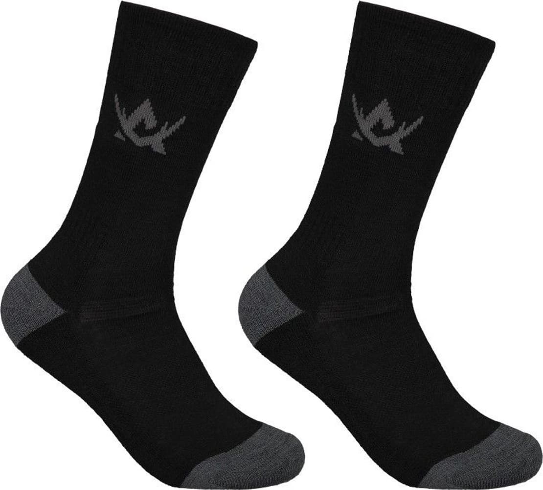 Hunter Wool Socks 2 pairs package Dark Grey, view: 0