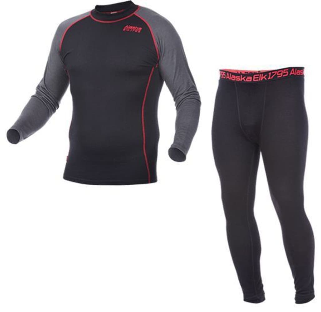 Underställspaket Merinoull 200g Graphite/Black, view: 0