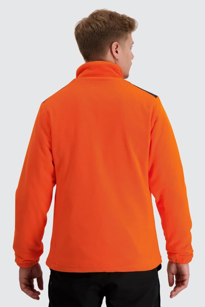 M's Dawson Waterproof Fleece Jacket Safety Orange, view: 4