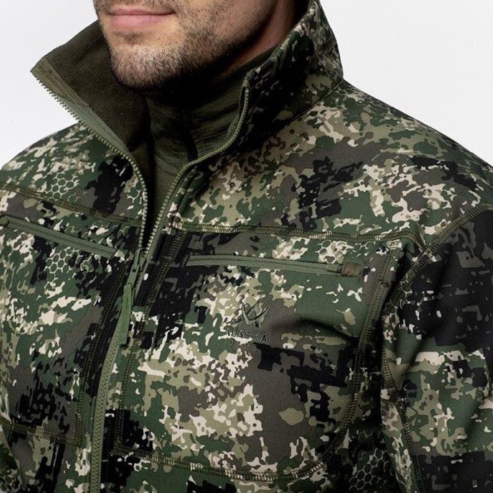 M's Kodiak APS Reversible Windfleece BlindTech Invisible/Hunter Green, view: 3