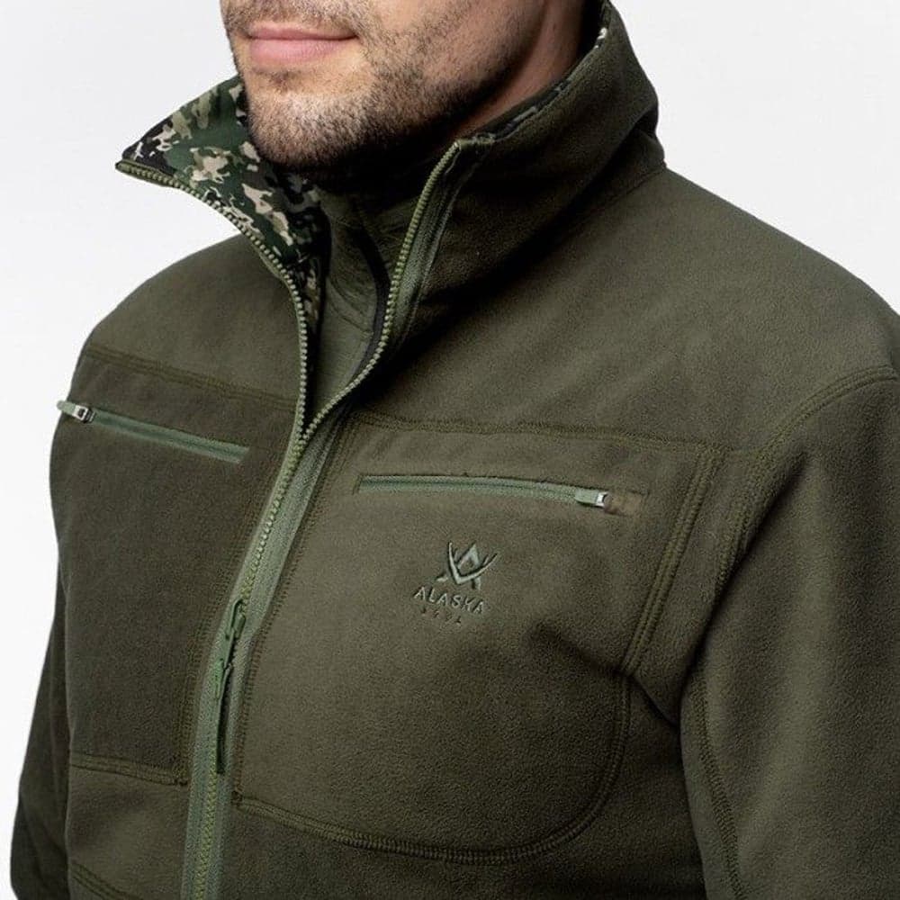 M's Kodiak APS Reversible Windfleece BlindTech Invisible/Hunter Green, view: 5