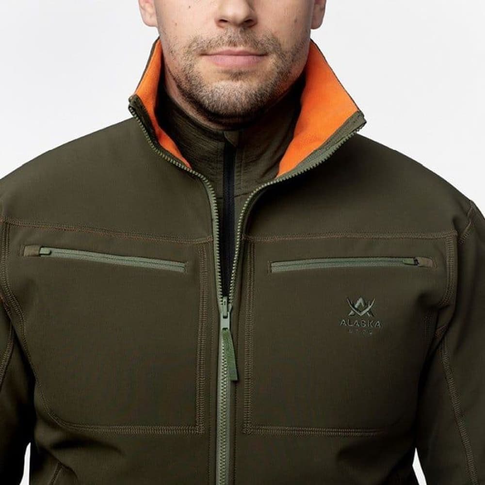 M's Kodiak APS Reversible Windfleece Hunting Green/Orange, view: 3