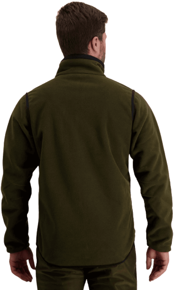 M's Elk Hunter Reversible Fleece Jacket Moss Brown/Blaze 3D, view: 2