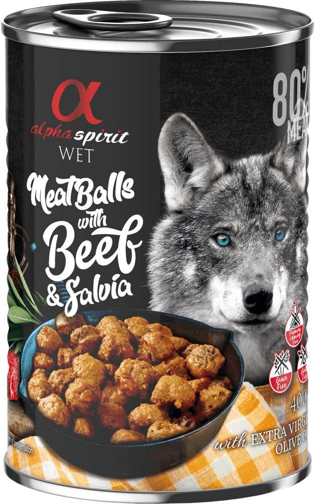 Meat Balls with Beef and Salvia 400 g, view: 0