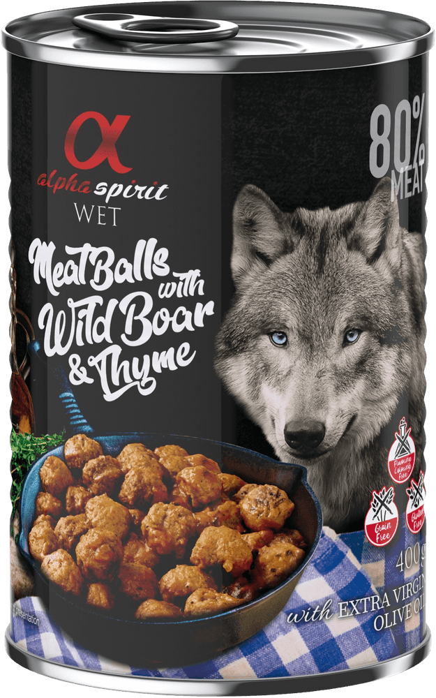 Meat Balls with Wild Boar and Thyme 400 g, view: 0