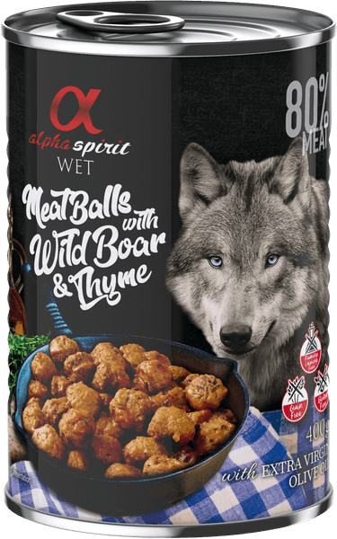 Meat Balls with Wild Boar and Thyme 400 g, view: 0
