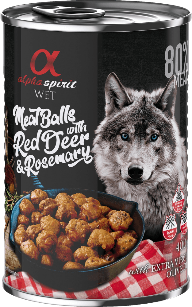 Meat Balls with Red Deer and Rosemary 400 g, view: 0