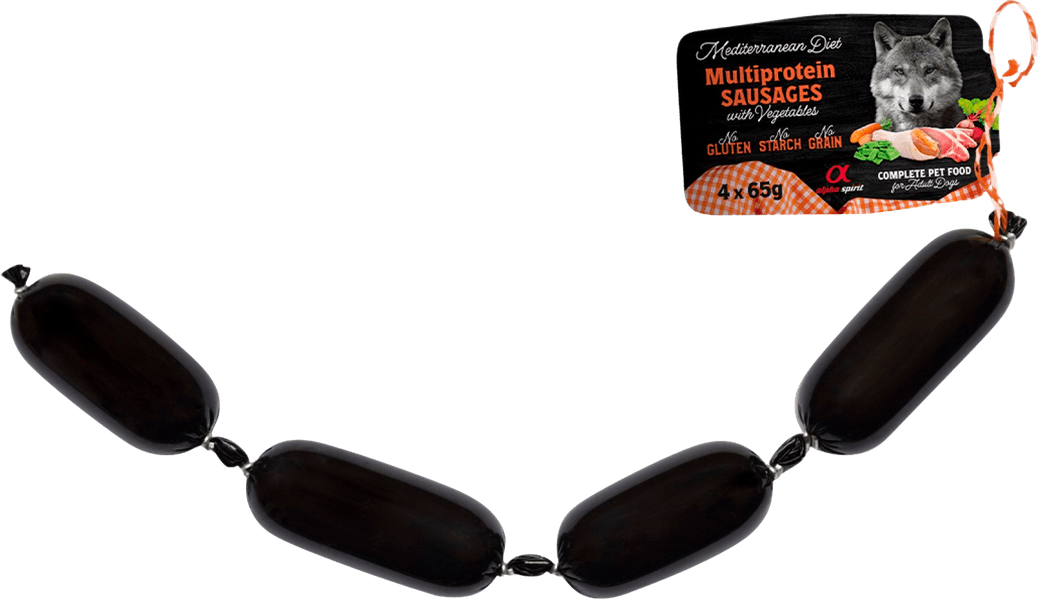 Mediterranean Ham Sausage with Vegs 4x65 g, view: 0