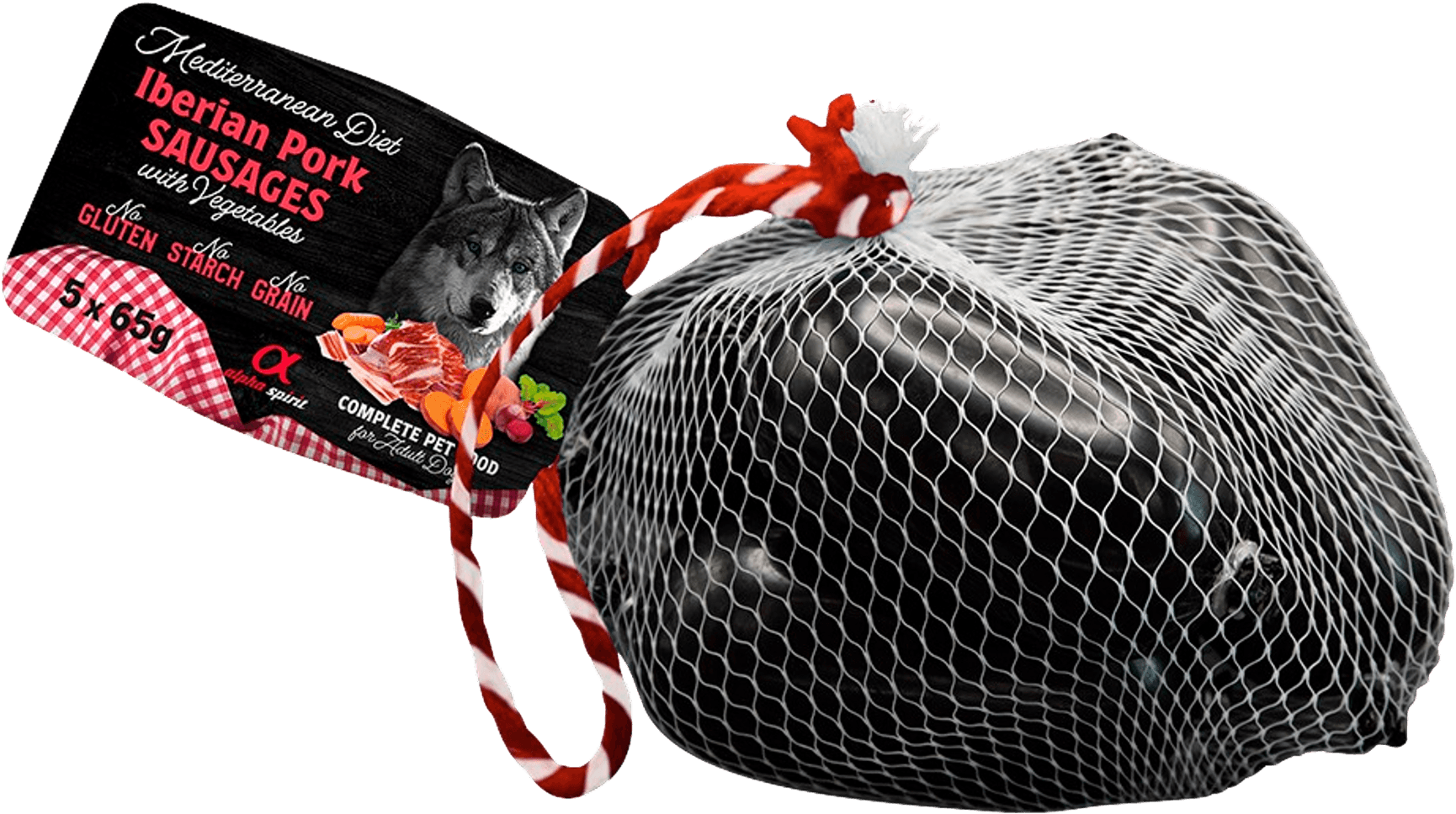 Mediterranean Ham Sausage with Vegs 5x65 g, view: 0