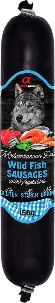 Mediterranean Wild Fish Sausage with Vegs 150 g, view: 0