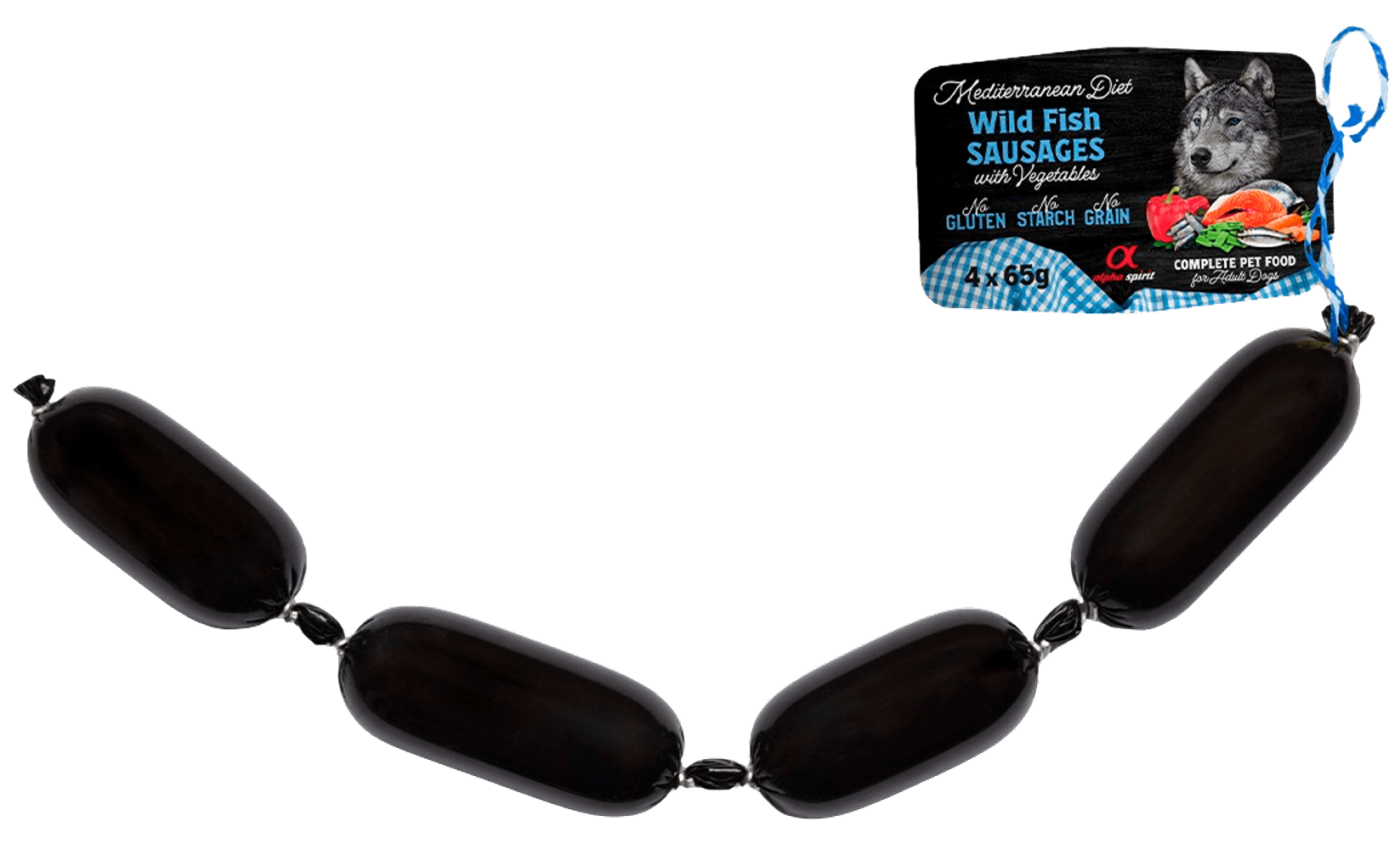 Mediterranean Wild Fish Sausage with Vegs 4x65 g, view: 0