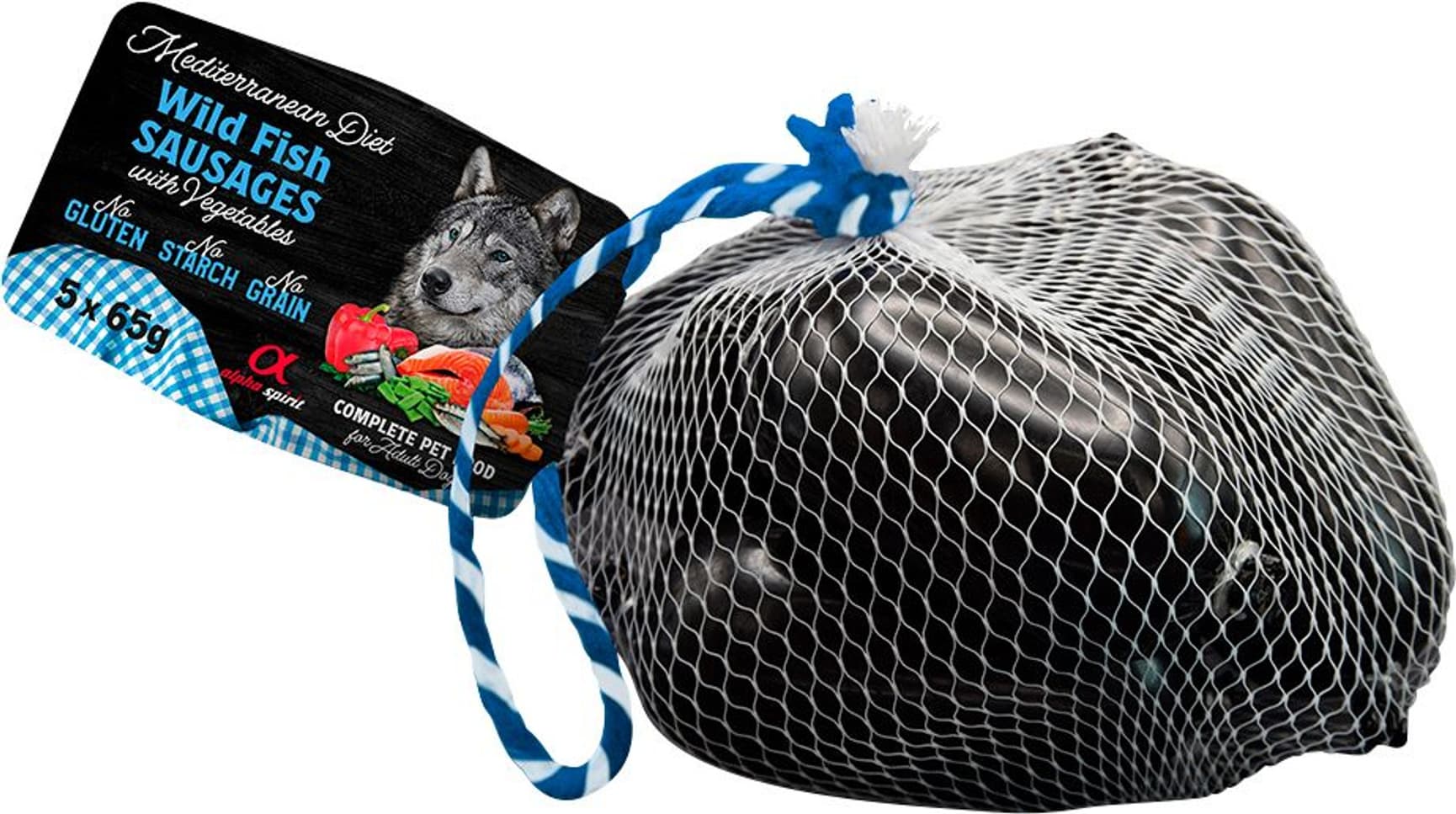 Mediterranean Wild Fish Sausage with Vegs 5x65 g, view: 0