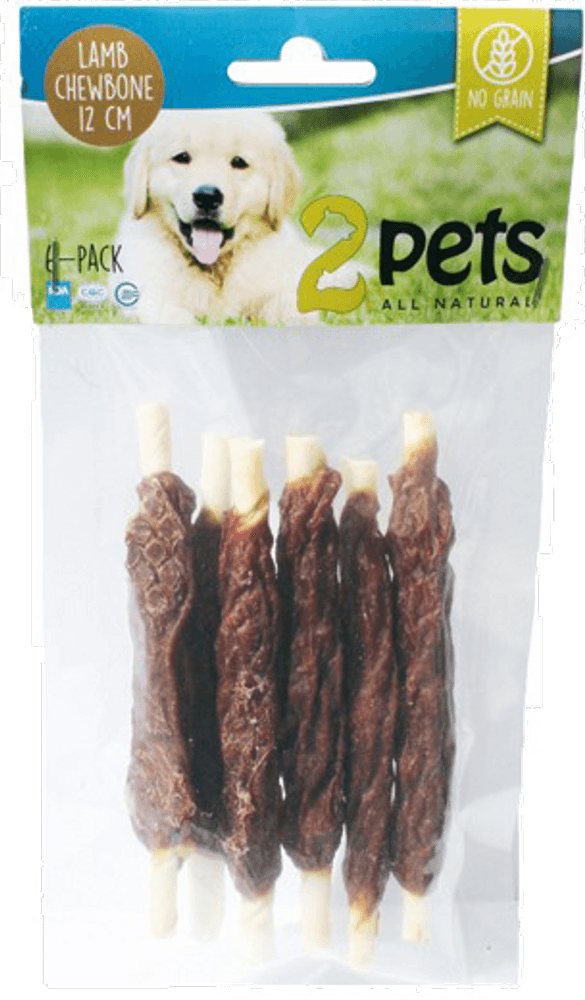 Tuggpinne m lamm 12cm 6-pack 70g, view: 0