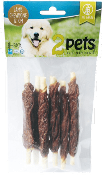 Tuggpinne m lamm 12cm 6-pack 70g, view: 0