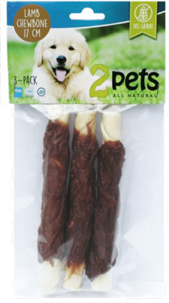 Tuggrulle m lamm 17cm 3-pack 140g, view: 0