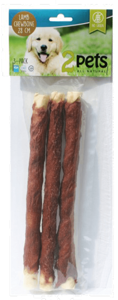 Tuggrulle m lamm 28cm 3-pack 250g, view: 0