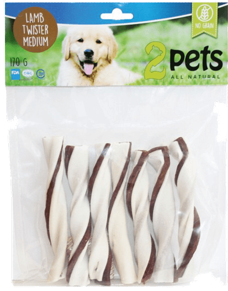 Tuggtwister m lamm Medium 170 g, view: 0