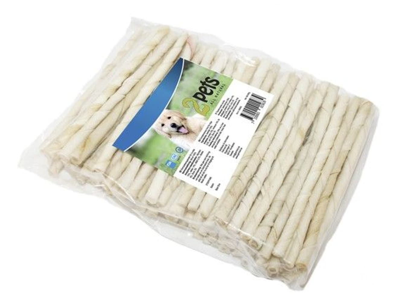 2Pets 100st Tuggpinne Vit ca 12,5cm 8mm, view: 1