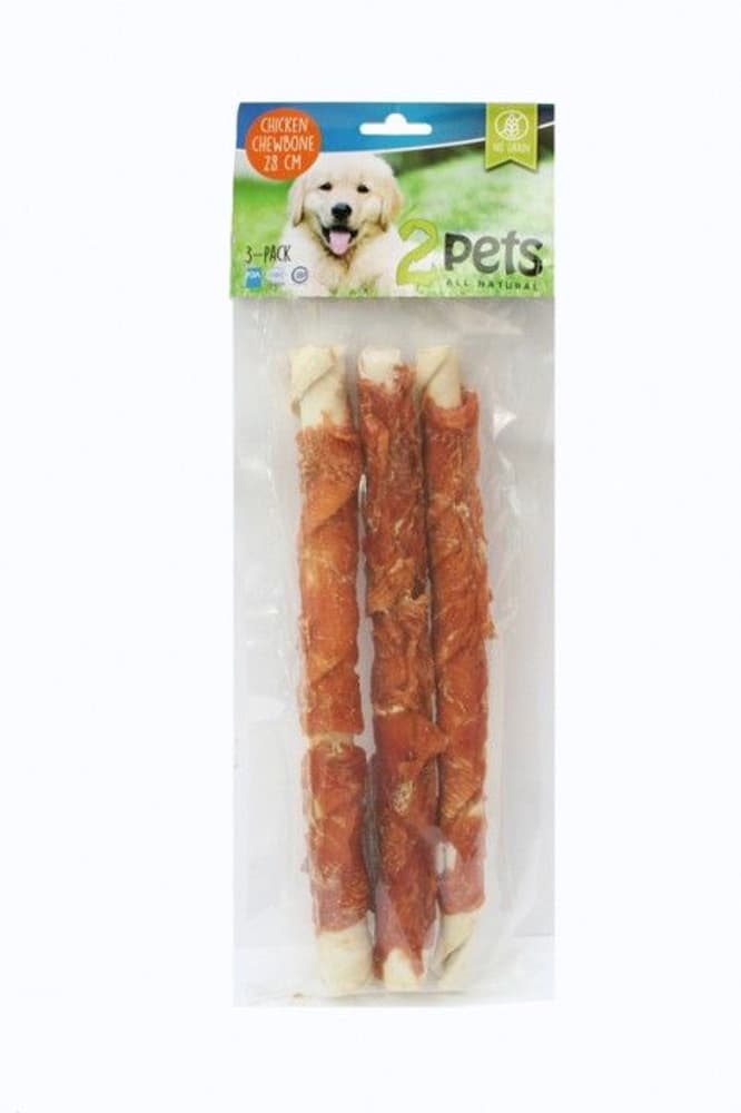 Tuggrulle m kycklingfilé 28cm 3-pack 250g, view: 0