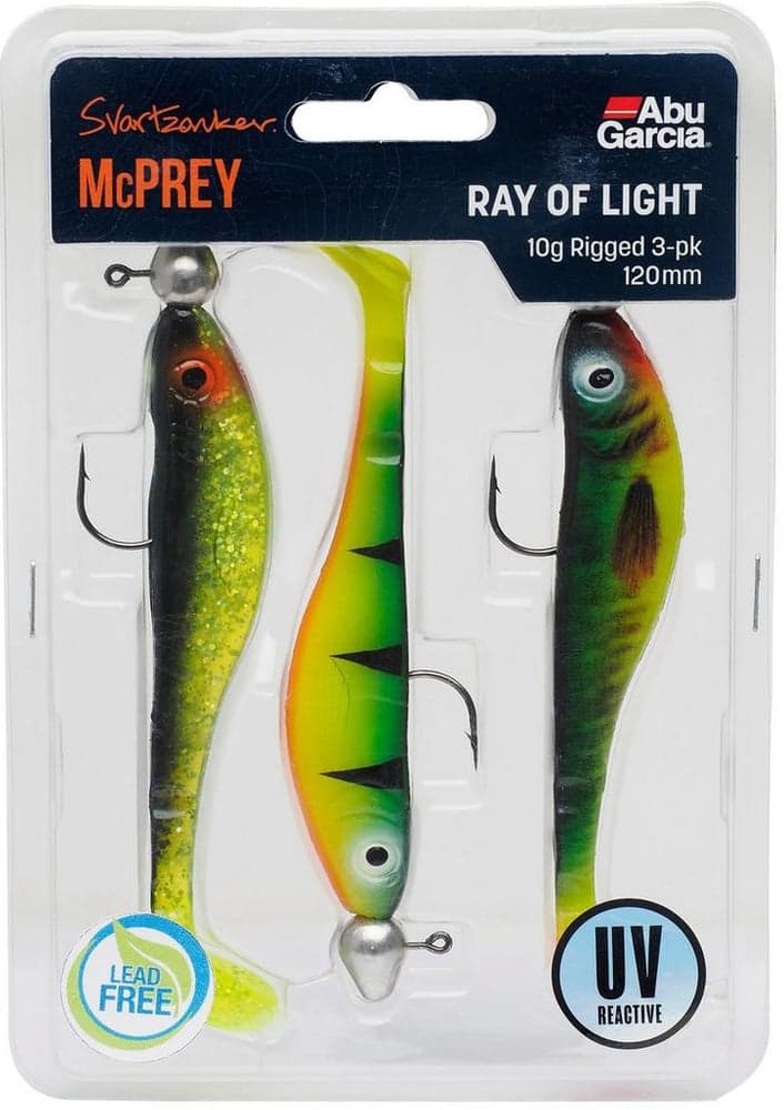 Mcprey 10g Rigged 3-Pack Clear Waters, view: 0