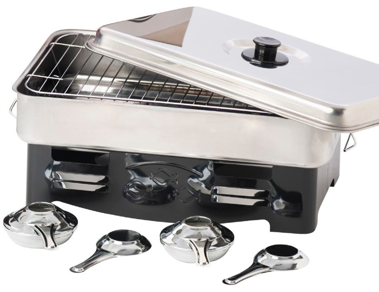 Abu Röken Large Rostfri 2-vånings, view: 0