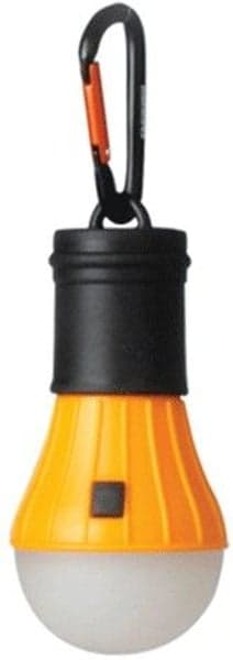 Led Tent Lamp Bulb with Carabiner Orange, view: 0