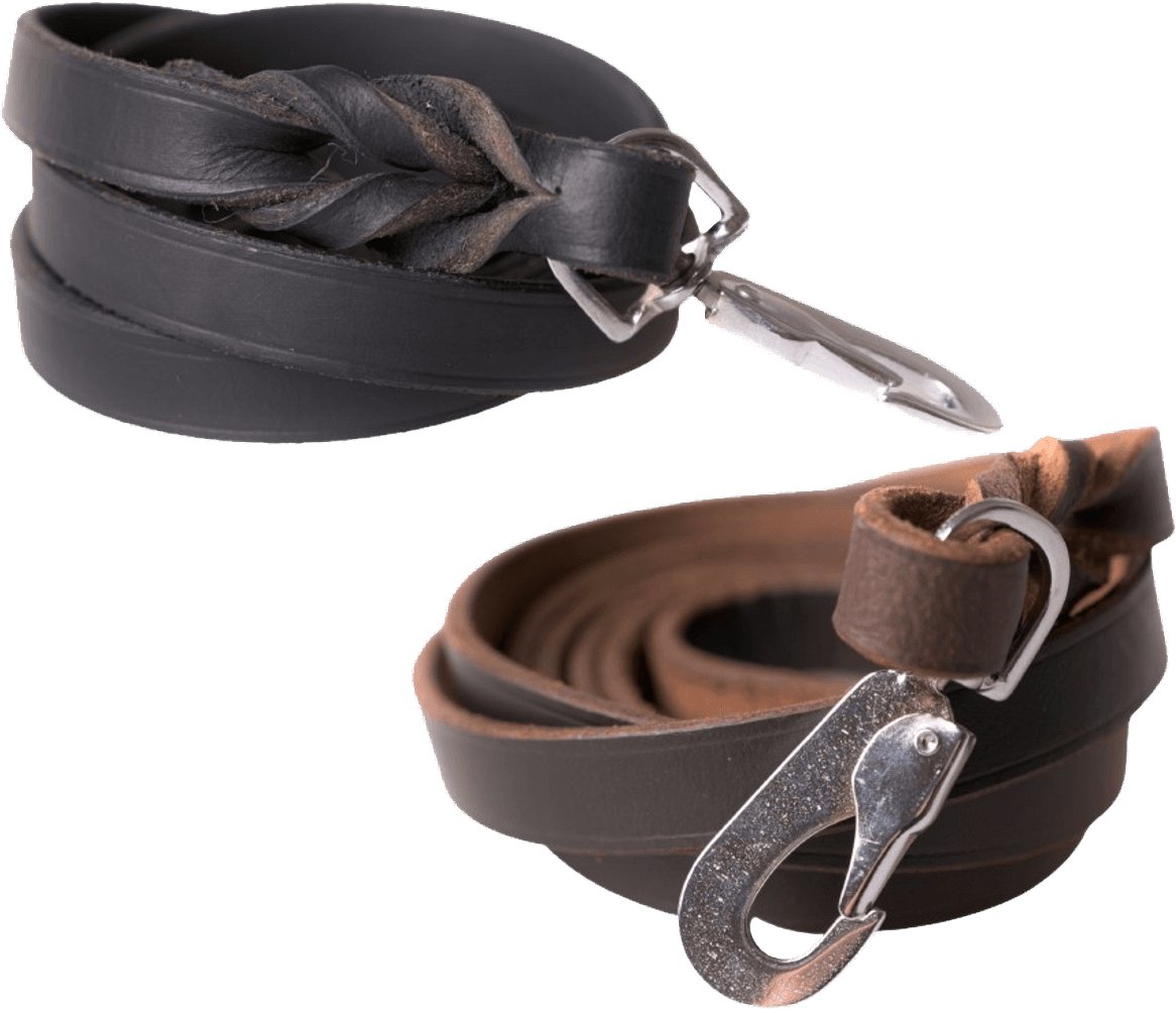 Leather Leash 1,5x180 cm, view: 0