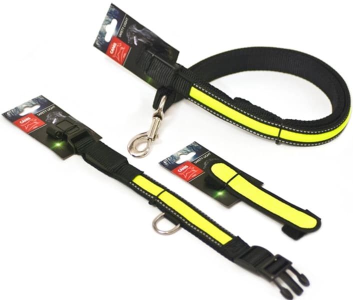 Led Pet Collar Black/Green, view: 0
