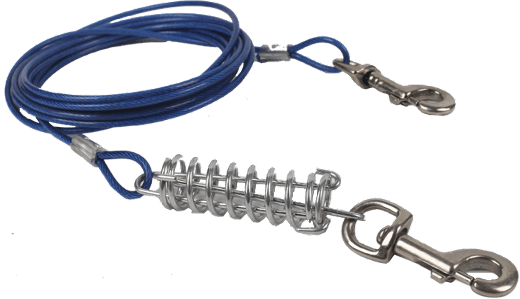 Tie Out Cable with Spring 4,7 m, view: 0