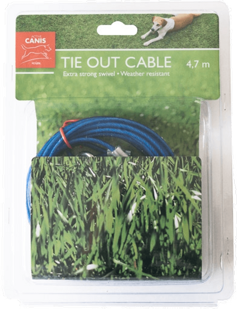 Tie Out Cable with Spring 4,7 m, view: 1