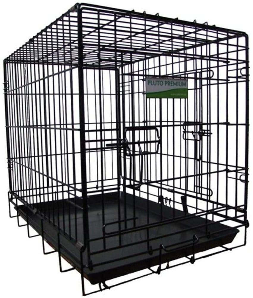 Travel Dog Car Cage 124x76x84 cm Black, view: 0